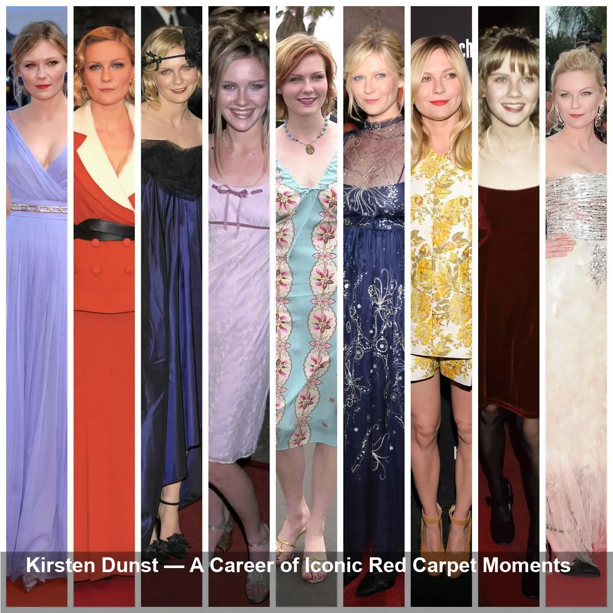 Kirsten Dunst Red Carpet Retrospective: Iconic Looks