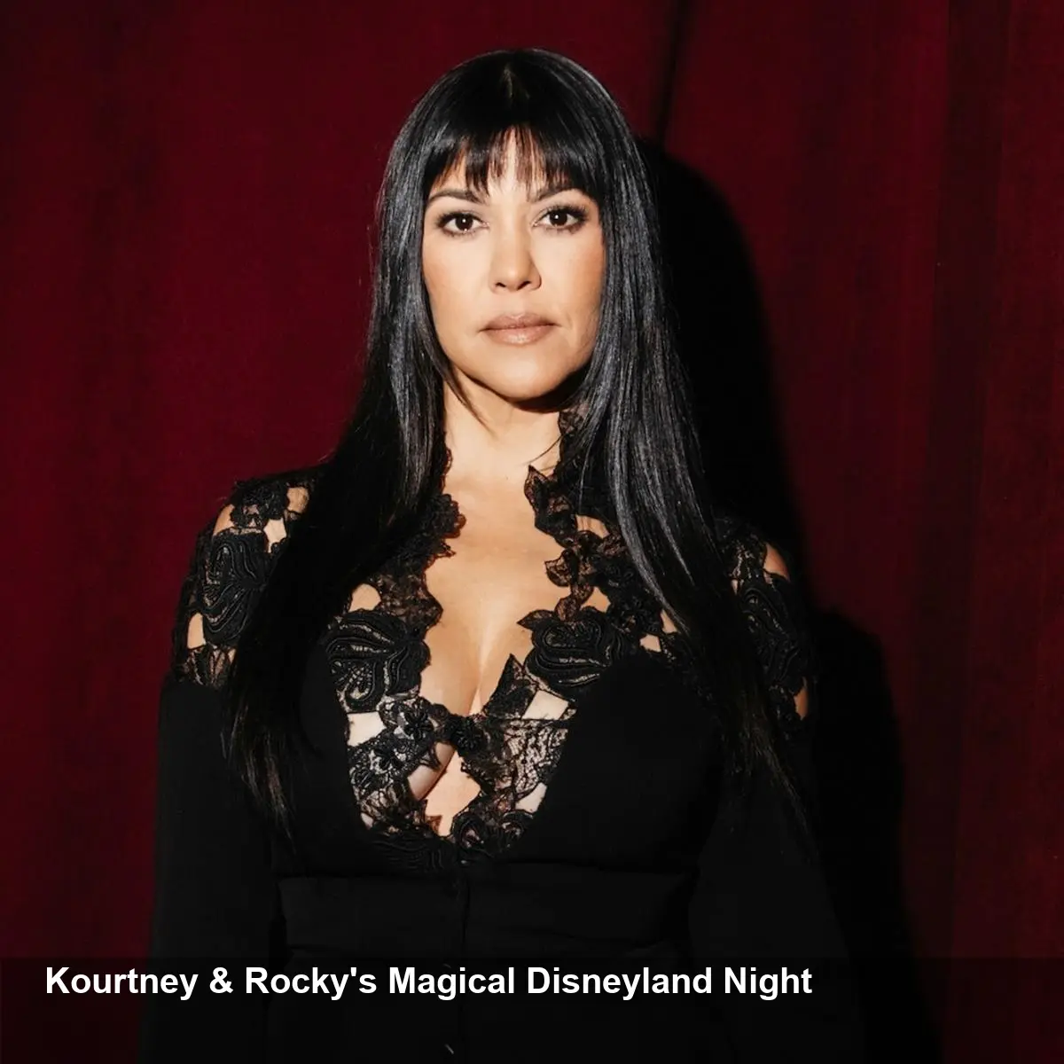 Kourtney Kardashian and Rocky's Magical Disneyland Night