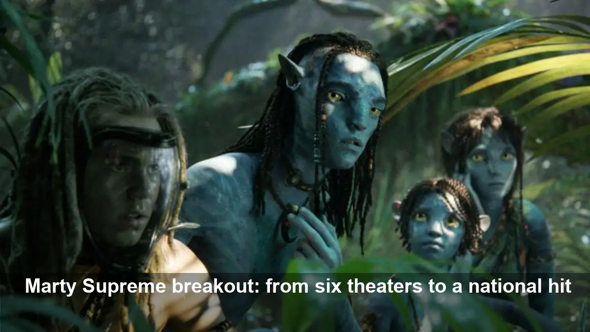Marty Supreme box office rises as Avatar tops charts