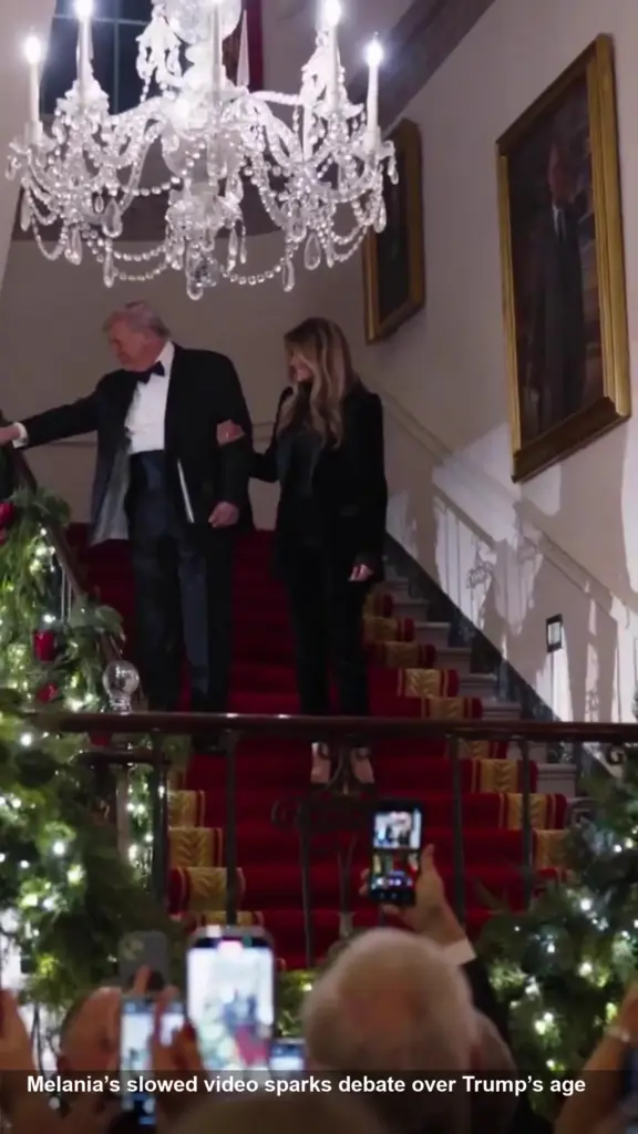 Melania Trump Video Slows Moment, Makes Trump Look Older
