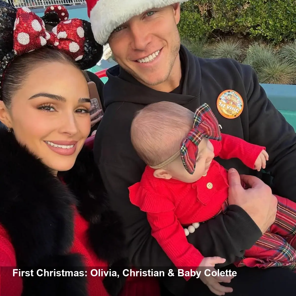 Olivia Culpo Celebrates First Christmas with Colette