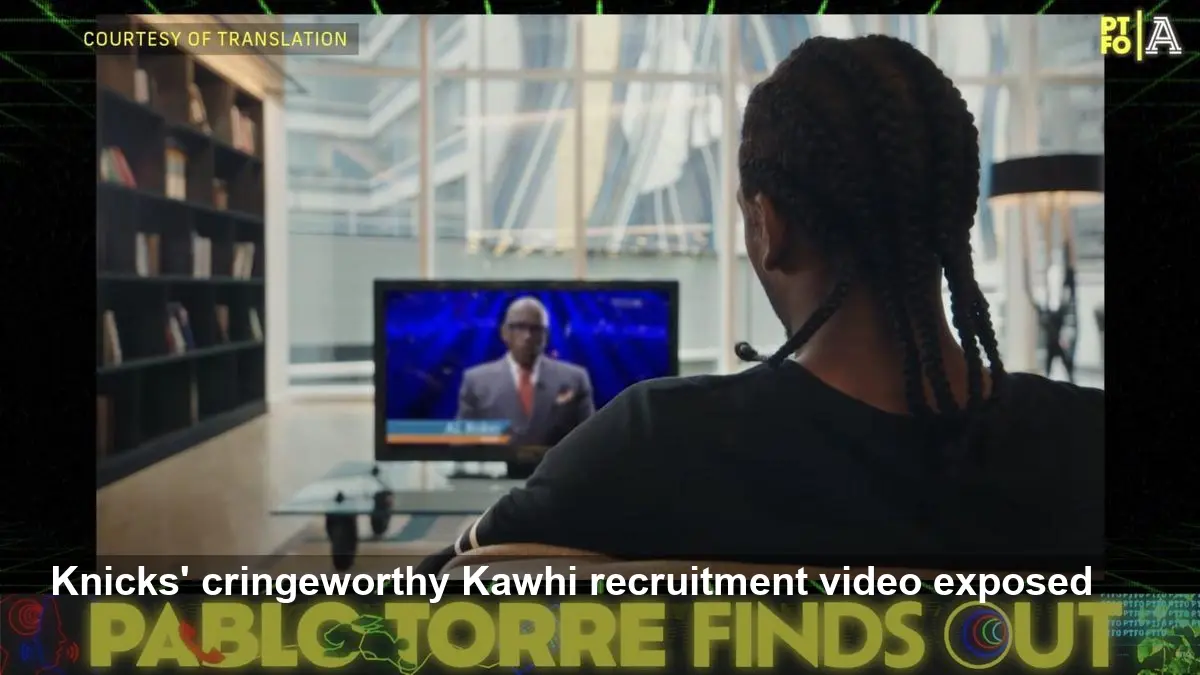 Pablo Torre Unearths Knicks' Cringe Kawhi Leonard Video