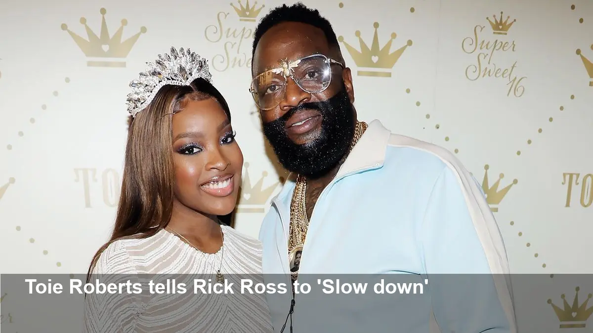 Rick Ross' Daughter, 24, Tells Him to 'Slow Down' Now