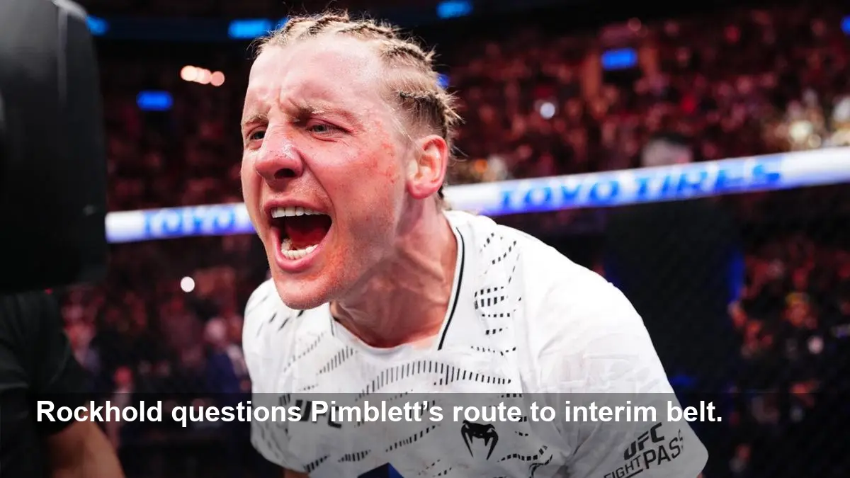 Luke Rockhold Doubts Paddy Pimblett’s Interim Title Shot