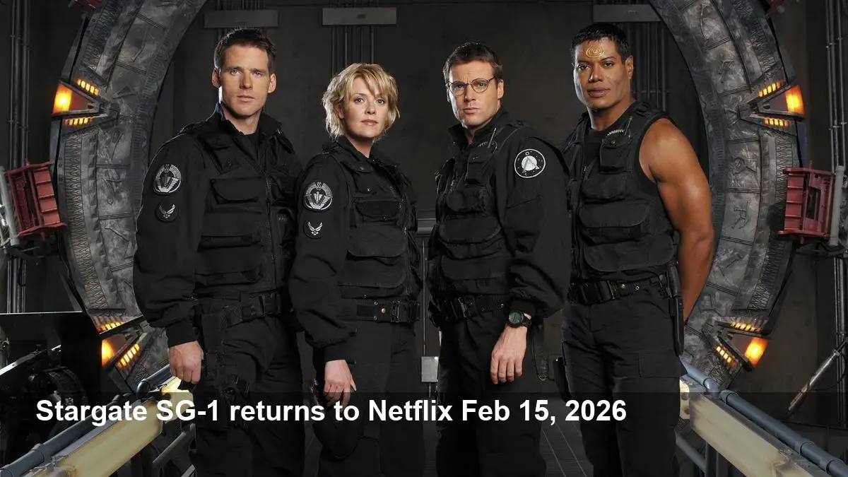 Stargate SG-1 Returns to Netflix — All 10 Seasons
