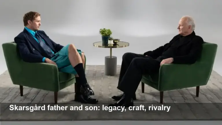 Stellan & Alexander Skarsgård on Family, Awards Rivalry