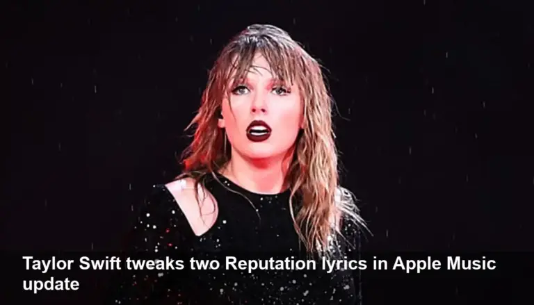 Taylor Swift Changes Lyrics on Reputation Album Update