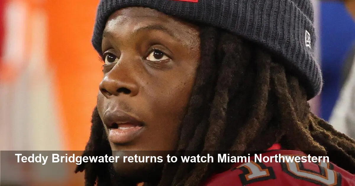 Teddy Bridgewater Attends Northwestern-Raines 3A Title