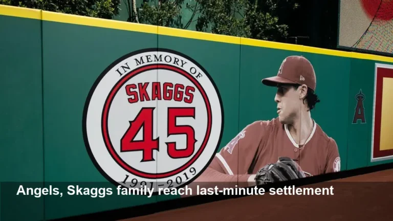Angels, Skaggs family reach last-minute settlement