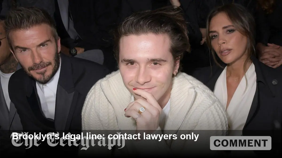 Brooklyn Beckham issues cease-and-desist — Nicola Peltz