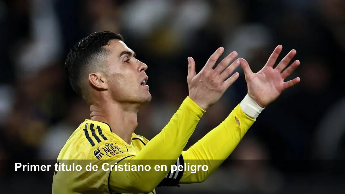 Cristiano ve tambalear su primer título en Arabia Saudí