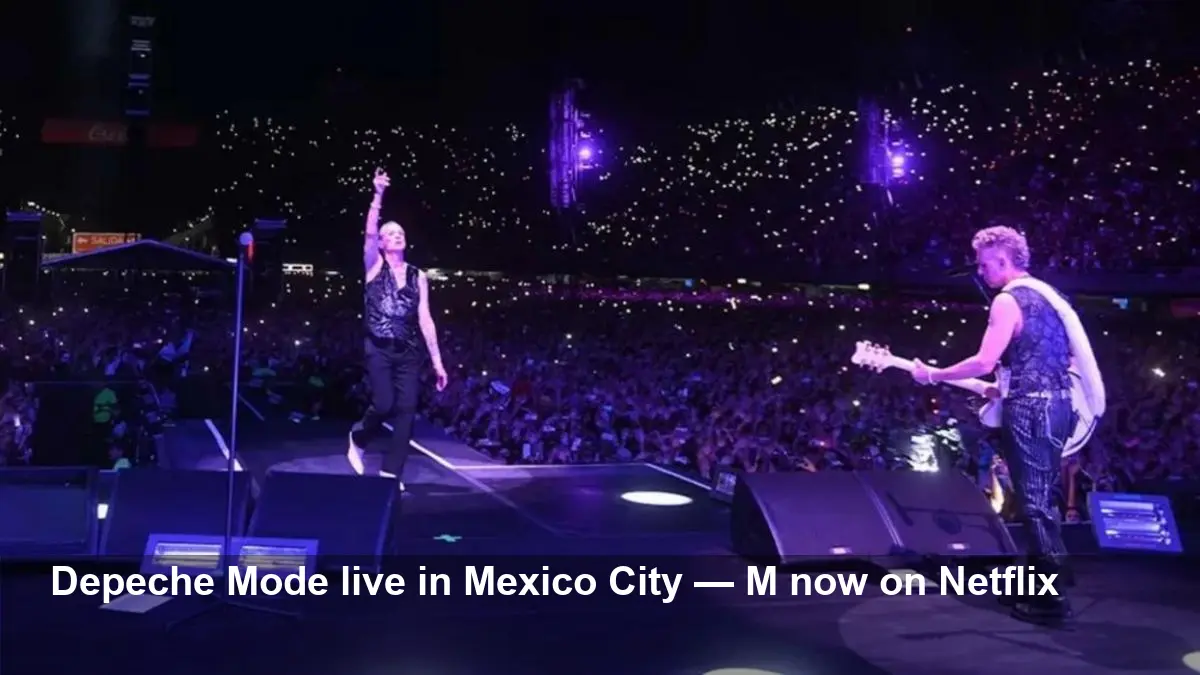 Depeche Mode concert film M lands on Netflix globally