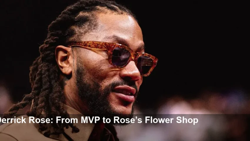Derrick Rose hangs No. 1, launches Rose’s Flower Shop