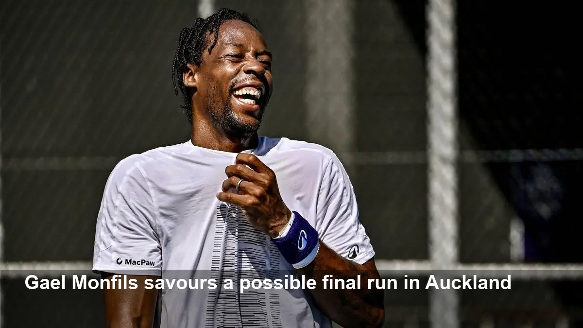 Gael Monfils Savours Possible Final at ASB Classic