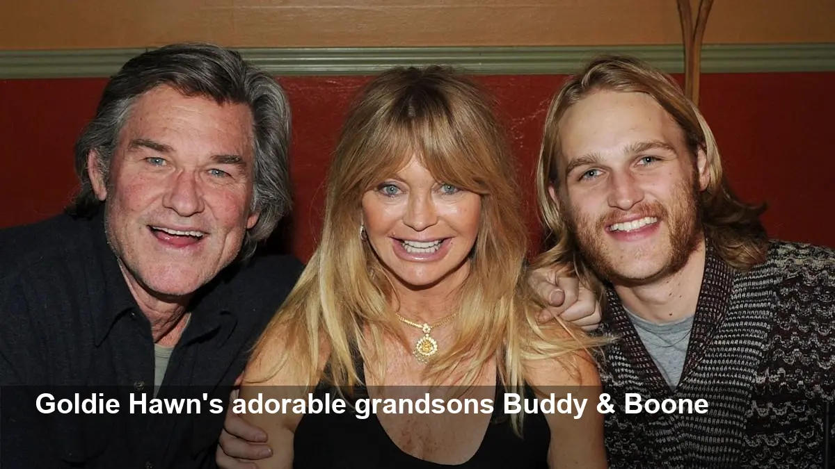 Goldie Hawn's blonde grandsons steal the show in Aspen
