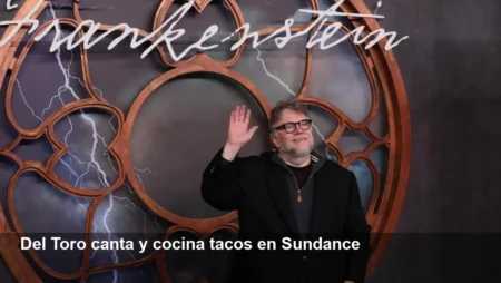 Guillermo del Toro canta y hace tacos en Sundance 2026