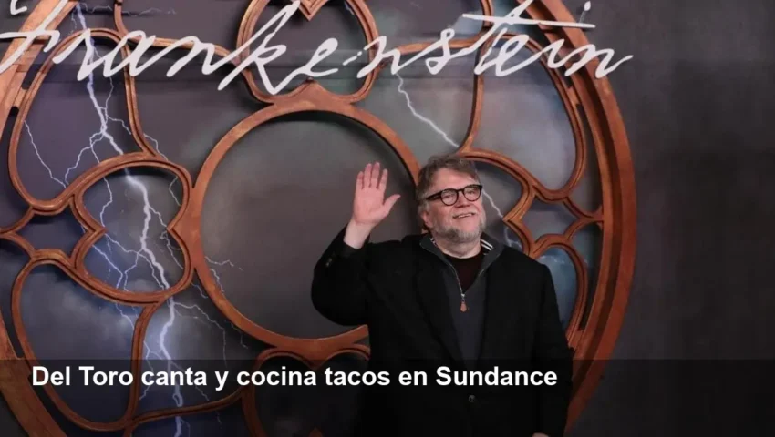 Guillermo del Toro canta y hace tacos en Sundance 2026