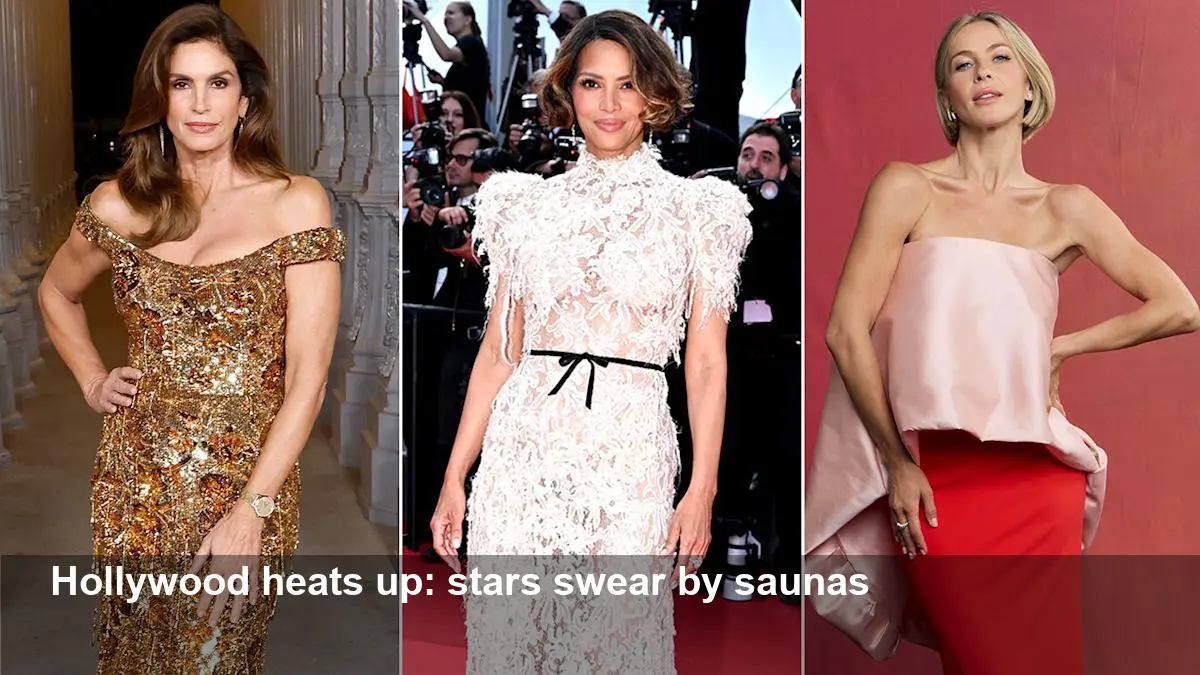 Halle Berry, Cindy Crawford Join Hollywood Sauna Trend