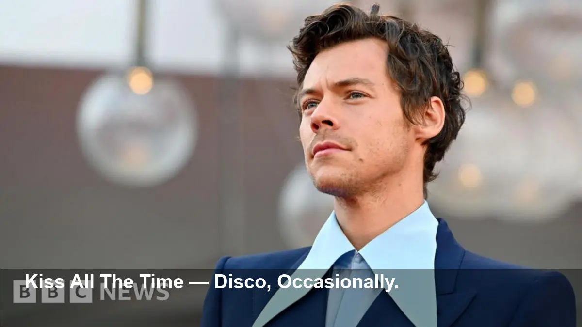 Harry Styles announces new album: Kiss All The Time