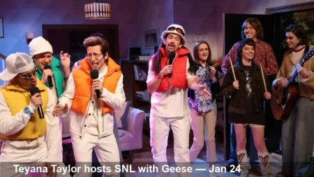 Hosting SNL Tonight: Teyana Taylor & Geese — Jan 24