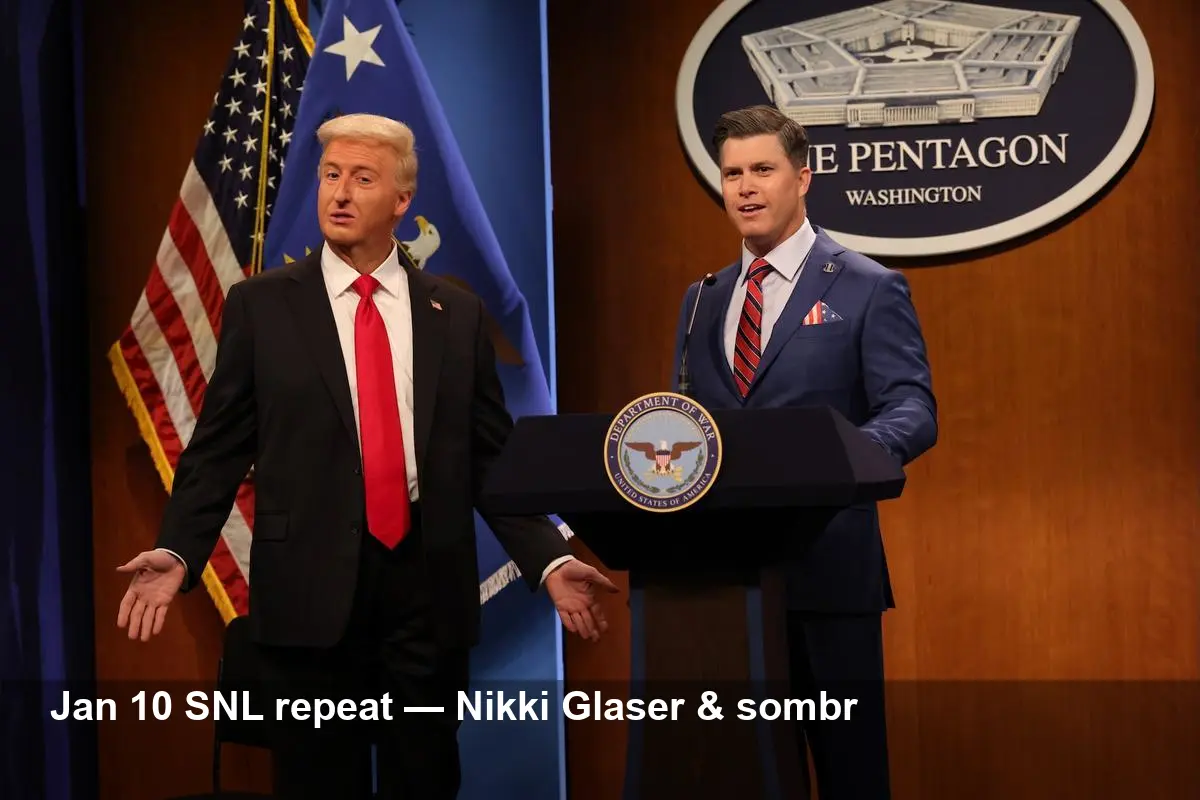 Is SNL New Tonight? Jan 10 — Host & Musical Guest Update