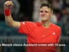 Jakub Mensik Wins Auckland, Prepares for Australian Open