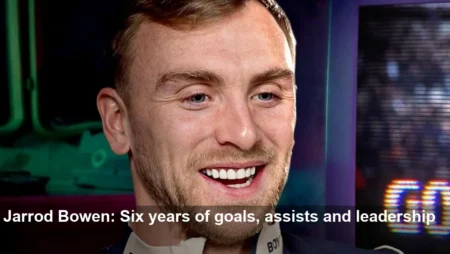 Jarrod Bowen Marks Six Years at West Ham: Key Milestones