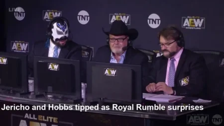 Jim Ross Predicts Jericho and Hobbs at Royal Rumble