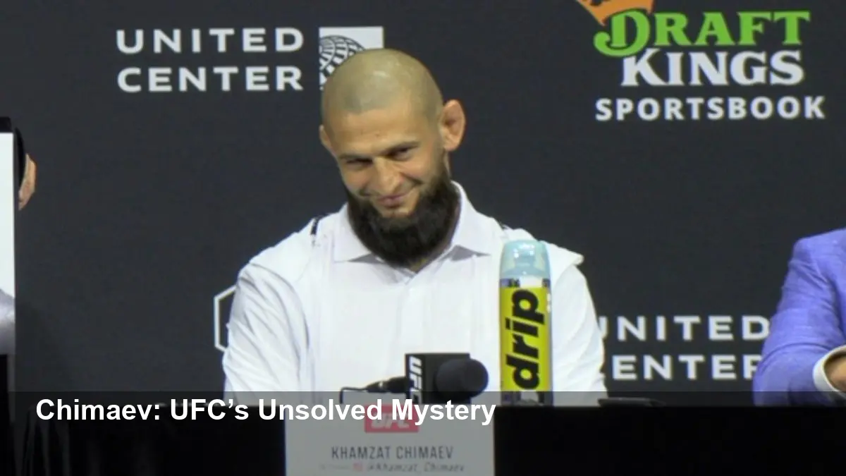 Khamzat Chimaev Keeps an Air of Mystery, Sonnen Says