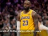 LeBron James Left Off All-Star Starters for First Time