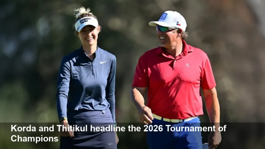 LPGA Tournament of Champions: Korda, Thitikul Lead