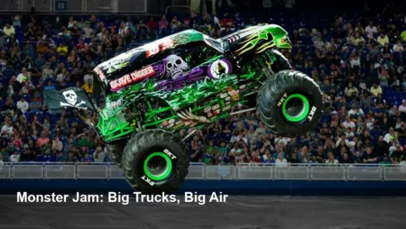 Monster Jam Live at Alestle: Grave Digger, Big Air, Stunts