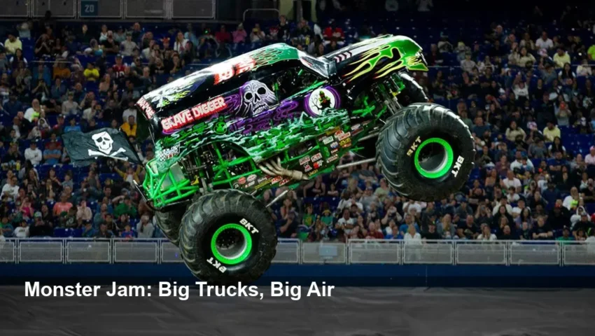 Monster Jam Live at Alestle: Grave Digger, Big Air, Stunts