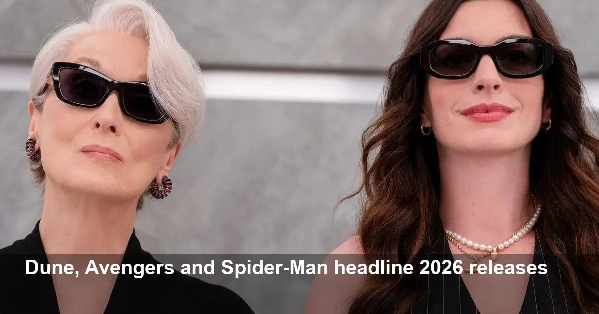 New Movies 2026: Dune 3, Avengers & More Lineup Now