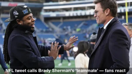 Fans Spot NFL Error: Tom Brady Called Sherman’s Teammate