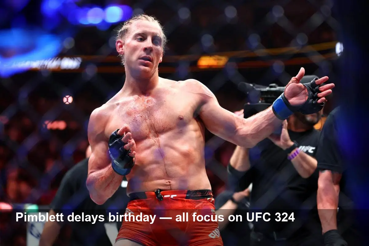Paddy Pimblett Cancels Birthday as UFC 324 Title Looms