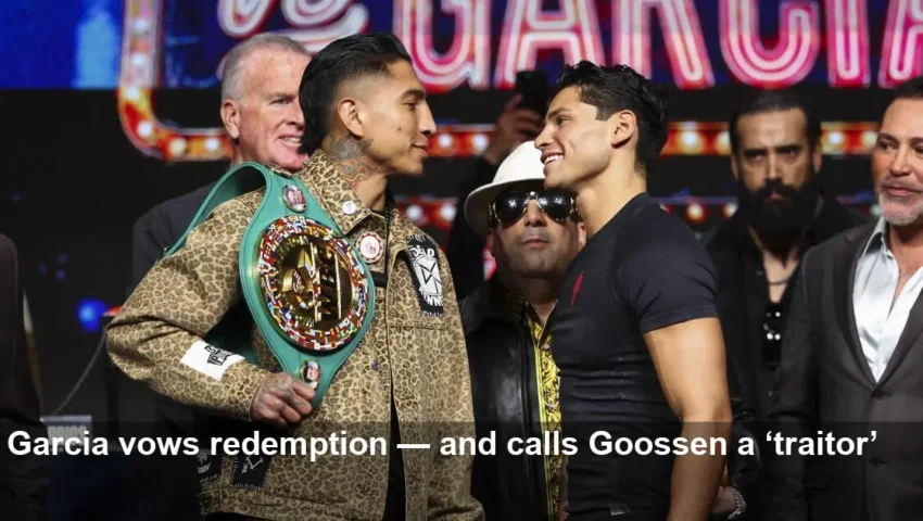 Ryan Garcia Calls Out Joe Goossen Before Barrios Fight