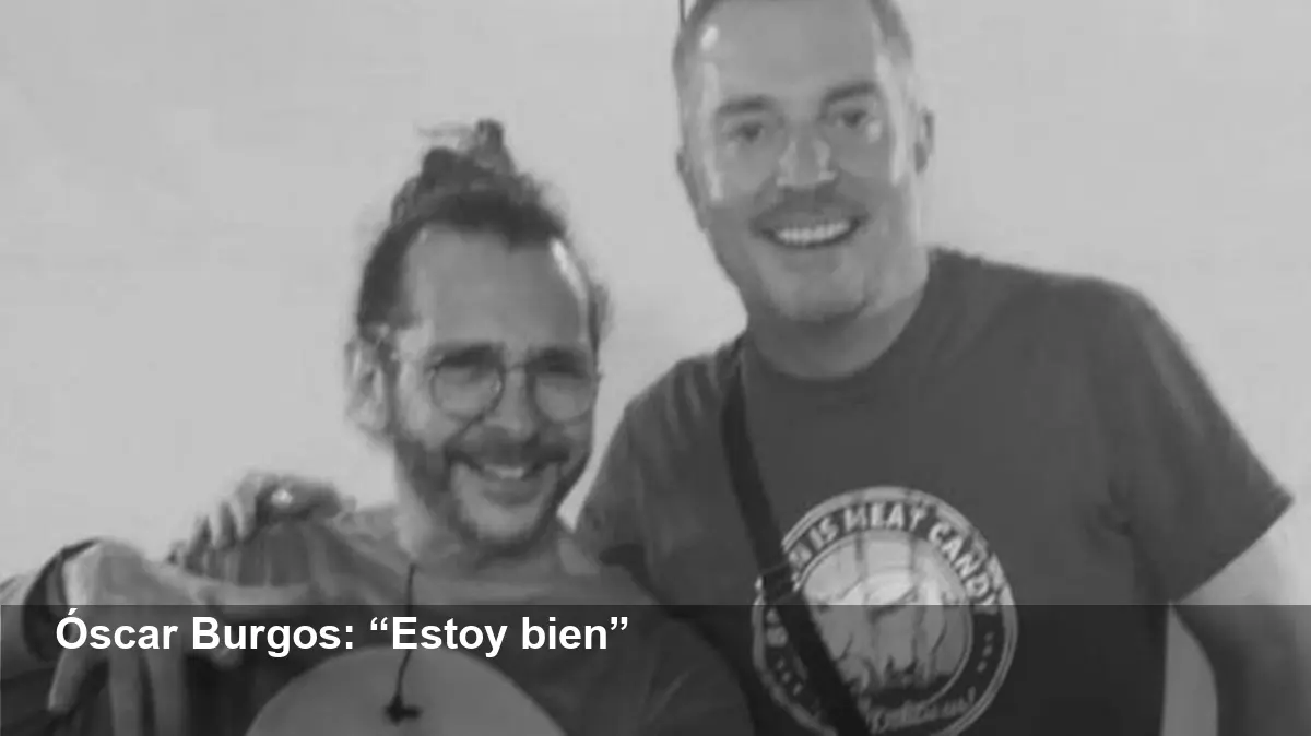 Óscar Burgos reaparece y desmiente rumores de muerte