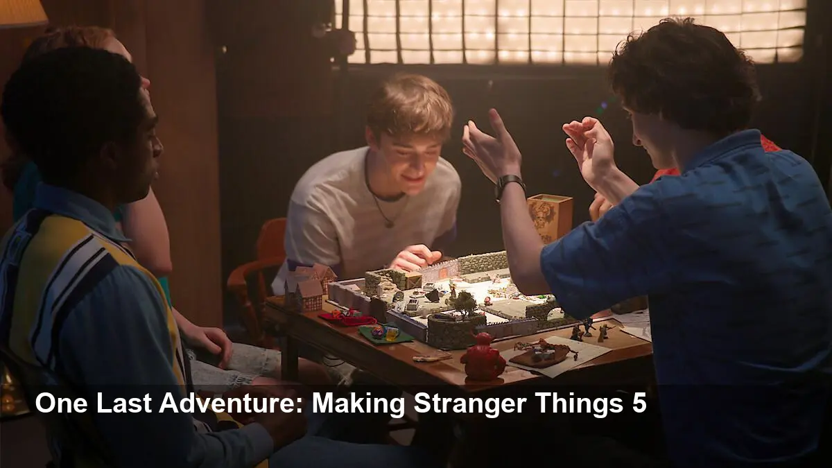 Stranger Things 5 Doc: One Last Adventure — Jan 12