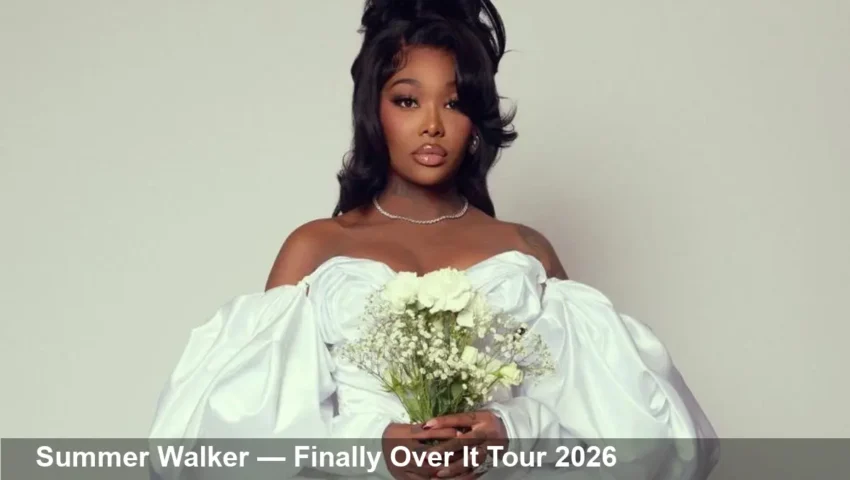 Summer Walker Books 2026 North American Tour Dates