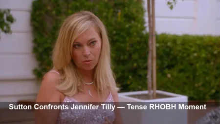 Sutton Stracke Confronts Jennifer Tilly at Rachel Zoe’s