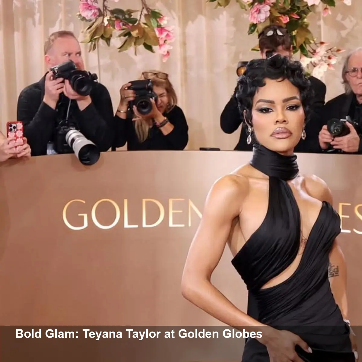 Teyana Taylor Stuns in Bold Golden Globes Look Tonight
