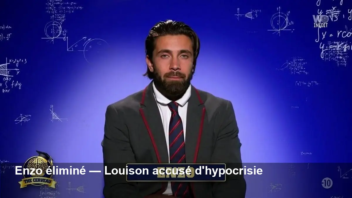Enzo éliminé, Louison accusé sur W9 — The Cerveau
