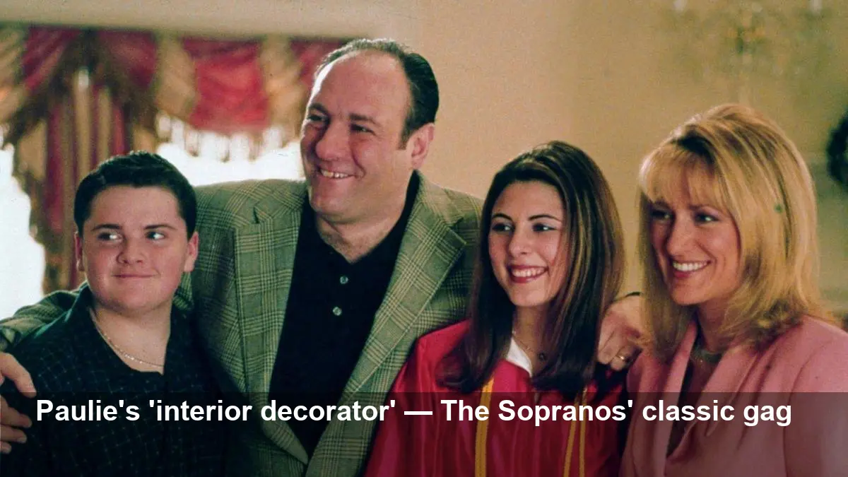 The Sopranos’ Funniest Quote: Paulie’s ‘Interior Decorator’