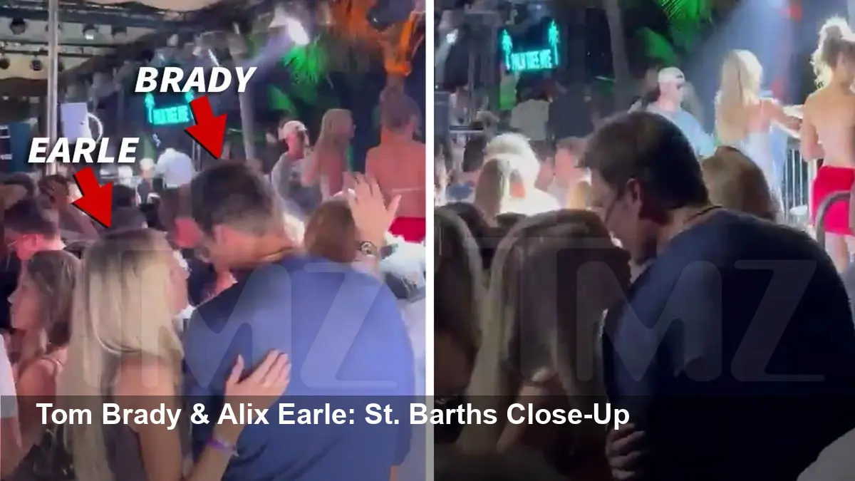 Tom Brady Spotted Cozy With Alix Earle in St. Barths