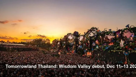 Tomorrowland Thailand debut officially set for 11–13 Dec 2026