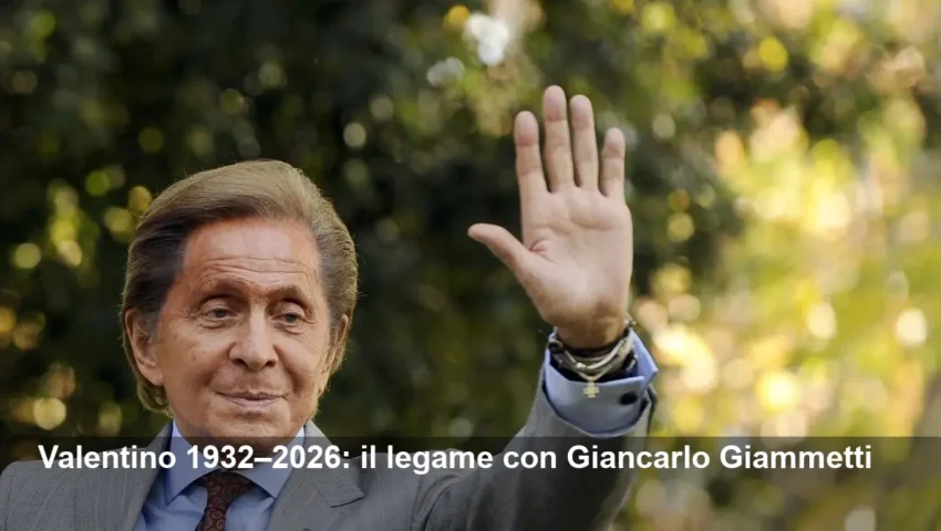 Valentino è morto: Giancarlo Giammetti al fianco