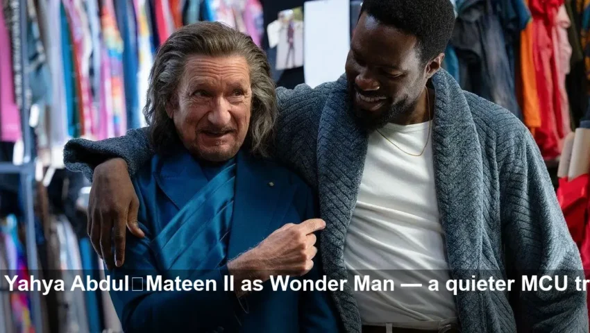 Wonder Man review: Quiet charm, Yahya Abdul‑Mateen II