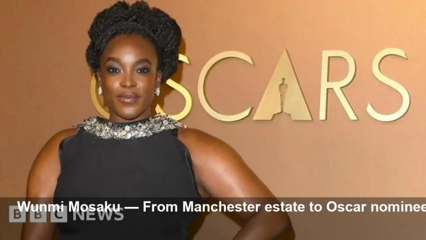 Wunmi Mosaku: Manchester to Oscar nod for Sinners now