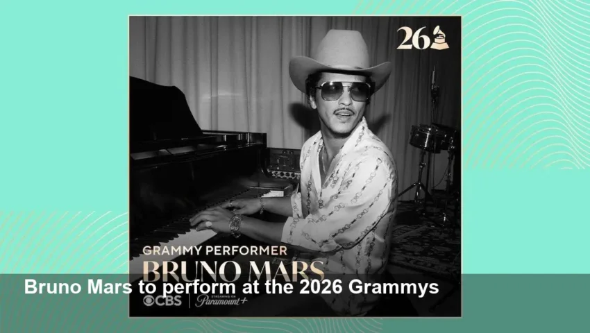 Bruno Mars Headlines 2026 Grammys Performers Lineup